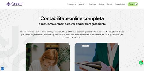 Orieda Design Website