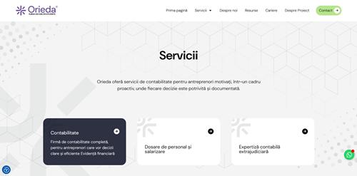 Orieda Design Website